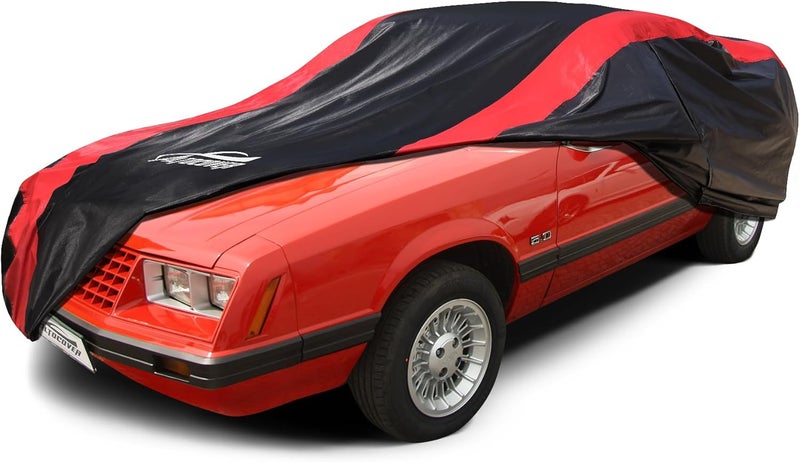 AltoCover Car Cover Custom Fit for Ford Mustang 1974-1993, Coupe Car Cover Waterproof All Weather with Cotton Liner for Rain Snow Protection - Image 1